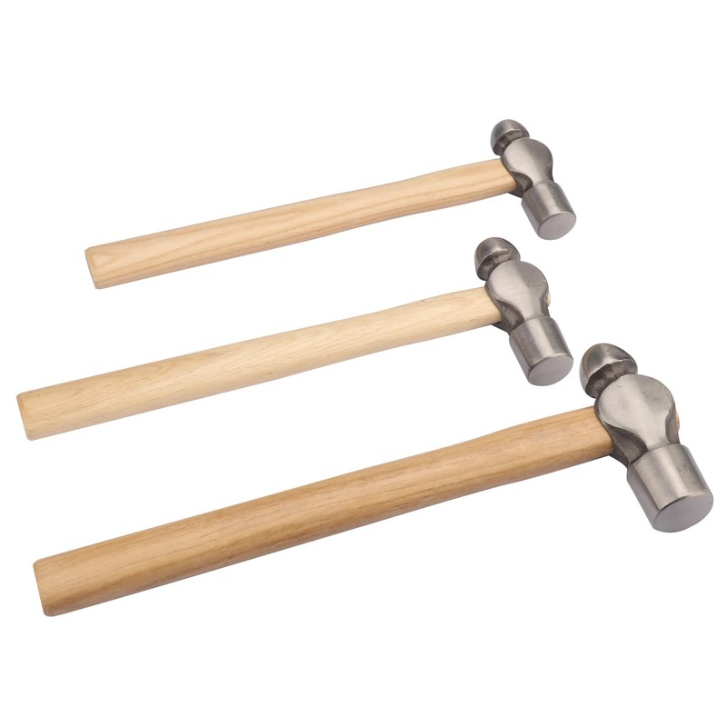 3 Packs Ball Peen Hammer Set, 16oz & 24oz &