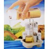 6-Piece Spice Rack Cruet Salt, Pepper, Vinegar Dispenser, Oil Dispenser