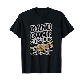 Band Camp Survivor, Marching Band Trumpeter T-Shirt