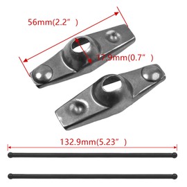 1.3 Ratio Stamped Steel Rocker Arms Kit with Pushrod and 22 Lb Spring for Honda GX160 GX200 for Predator 212 non-hemi 196cc 208cc for Clones 196cc 208cc for coleman for lifan Go Kart Parts