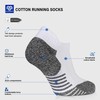 Closemate 6 Pairs Sport Trainer Ankle Socks for Men Low