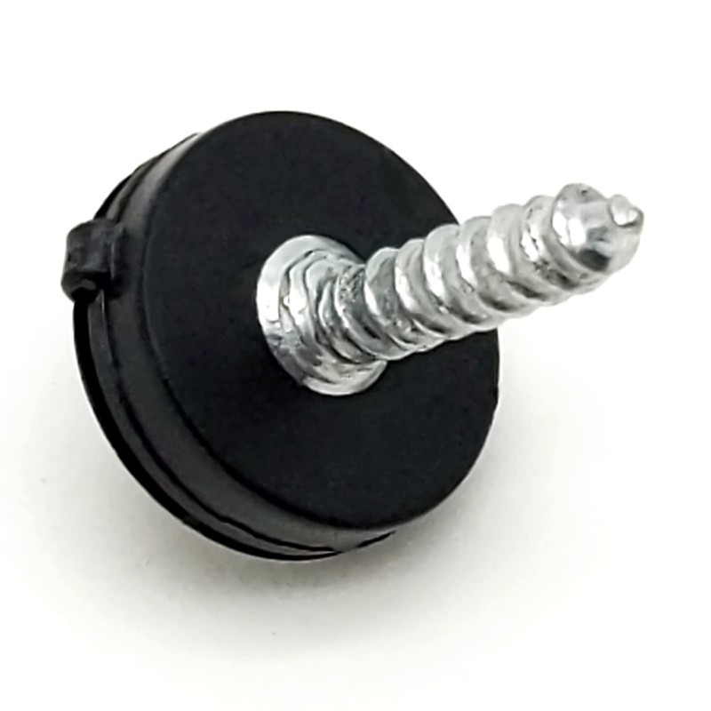 (TUISKU) Decorative Screws, M4 Plastic, Set of 40, Hinged Screws,