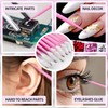100 Pcs Micro Applicator Brushes Disposable Applicator Brushes Eye Extension