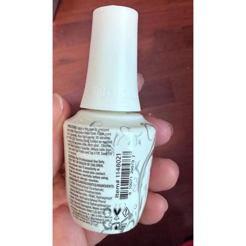 Gelish Structure Builder Brush-On Gel Clear Color , 0.5 fl.