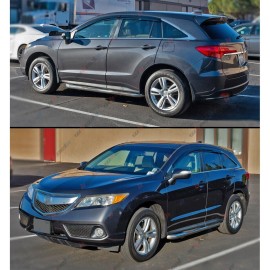 Gearzaar For Acura RDX 2013-18 Mugen Window Visor Rain Sun Rain Deflector Guard Vent 4Pcs