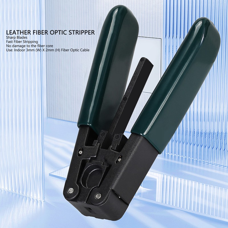 Fiber Optic Drop Cable Stripper PVC and Alloy High Hardness
