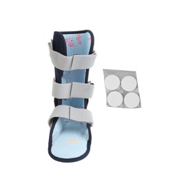 Kids Ankle Brace Comfortable Breathable Adjustable Child Walking Boot for Youth Injured Foot Left Foot L
