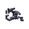 Microchip Jumbo Para Extensiones De Cabello 1000 Pzas Color Negro