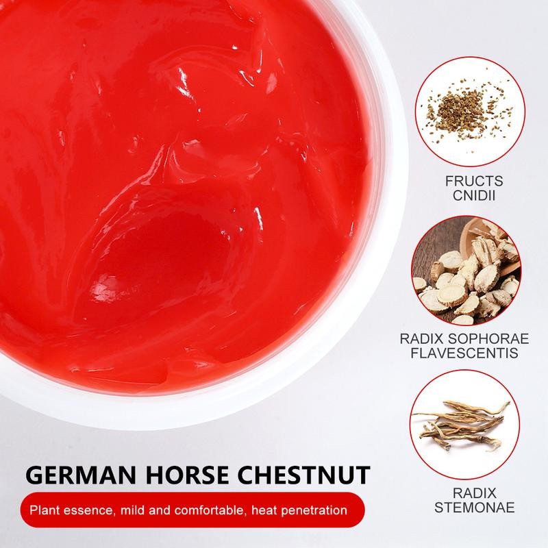 Rapid Release Horse Chestnut Ointment, Herbal Salve for Shoulder Massage