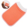 SAFIGLE Double Sided Bathing Gloves Soft and Durable Exfoliating Shower