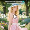 Cámara Digital 5K UHD, 75MP Camaras Fotografica Vintage, Conexión WiFi