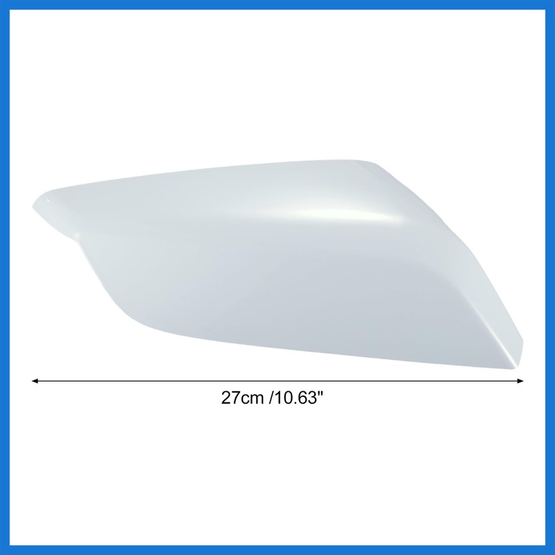 VekAuto White Right Side Car Side Door Wing Mirror Cover