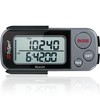 Realalt 3DTriSport 3D Pedometer, Accurate Step Counter with Clip and