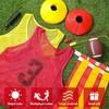 Meooeck 20 Player Flag Football Set Outdoor Sport Training Equipment,