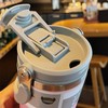 Insulated Water Bottle 890ml Stainless Steel Portable Car Thermal Coffee