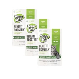 Salty Cat Benefit Booster Digestive Support Tuna & Pumpkin Entrée in Gravy Wet Cat Food, 3 oz. Pouch (Pack of 3)