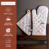 Maison d' Hermine Easter Oven Mitt & Pot Holder 100%