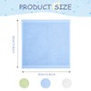 ALIIP Bamboo Face Cloths,6 Pack,30x30cm Reusable Cleansing Flannels