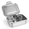 STEELBY Stainless Steel Lunch Box - Leak-Proof Bento Container with