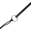 Aluminium reef rod diving stick with hand strap (black), black