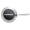 Scanpan CTX Covered Deep Sautè Pan, 4 Quart, Silver