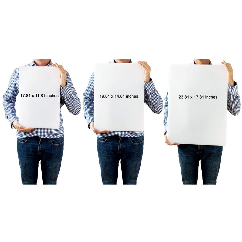 Commercial Blue Cutting Board - 24 x 18 Extra Large