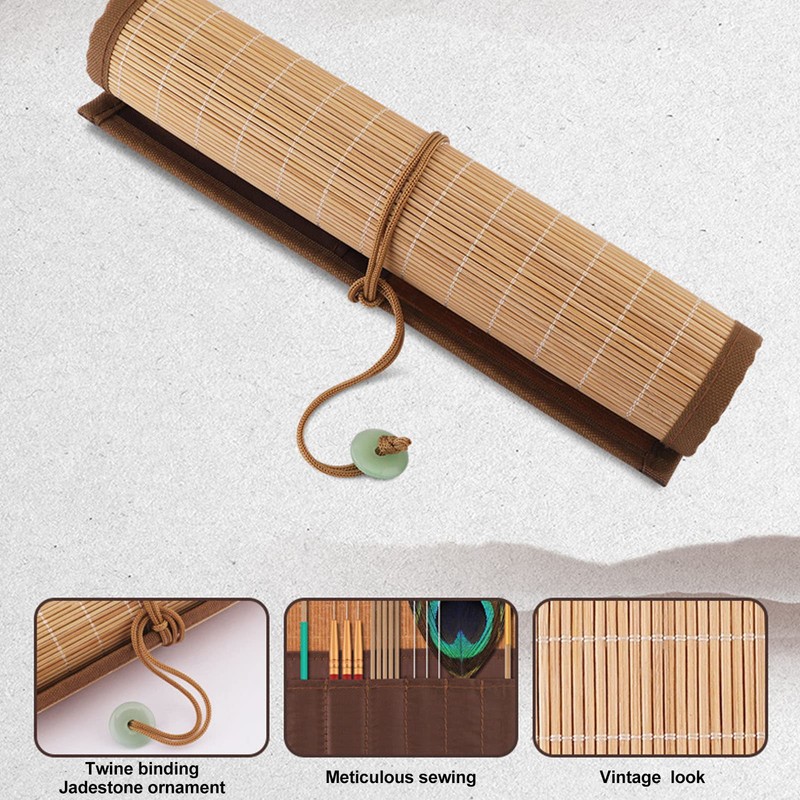 7pcs Ear Cleaning Tool Set with Bamboo Mat, Deep Cleaning