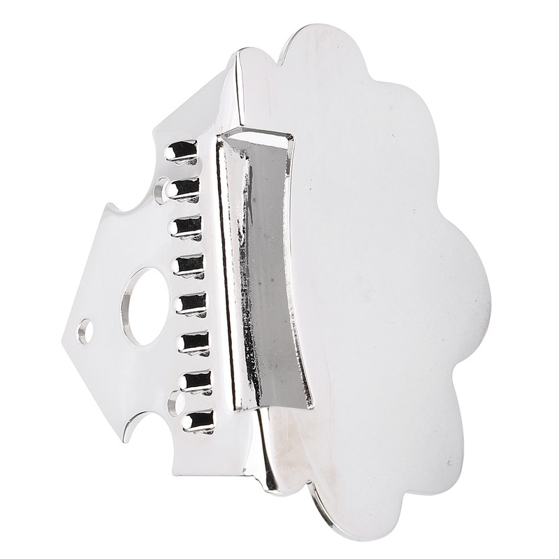 Mandolin Tailpiece Zinc Alloy 8 Strings Triangle Shape Mandolin Tailpiece