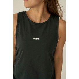 Emi 13WCT251086 Women's BLK Side Lost Tank, Black