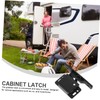PACKOVE 5sets Rv Cabinet Door Latch Grabber Mounted Design for