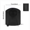 Outdoor Grill Cover with Secure-Fit Strap – Coated Oxford-Fabric Cover