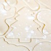TRIXES 9-Piece Christmas Cookie Cutter Set - Christmas Baking Moulds