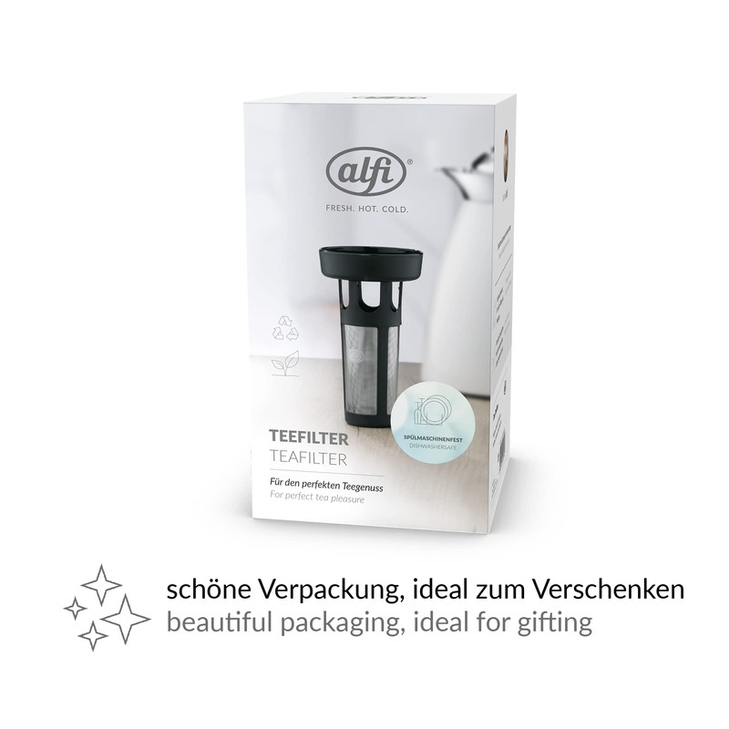 alfi 9114.000.003 tea filter Dan, plastic with stainless steel filter