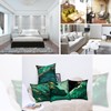 Cushion Cover, Green, 45 x 45 cm, Marble Cushion Covers,
