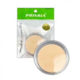 Principia Round Cushion Makeup Puff with Case 2 pcs 3ea