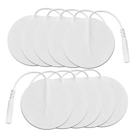 10 pcs Replacement TENS Pads Gel Sheet 2mm Pin Connector for TENS Machine