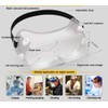 Manissa Safety Goggles, Sealed, Anti-Fog (Pack of 10 Pieces)