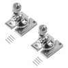 TERF® Traditional Polished Chrome Sash Window Lock Fastener Brighton Pattern