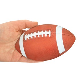 Football Magnet for Lockers, Cars, and Refrigerators, Sports Magnetic Decals for Teams, 4 Inches (Pack of 5)