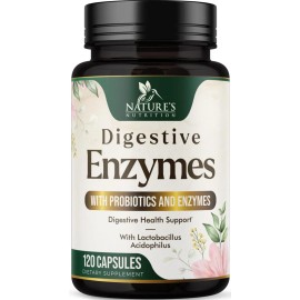 Enzimas Digestivas Plus Prebióticos Y Probióticos 1000 Mg