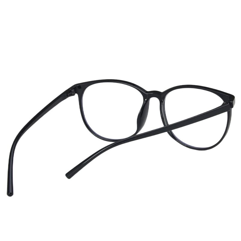 Shiratori New retro Blue Light Blocking Glasses Round Nerd Eyeglasses