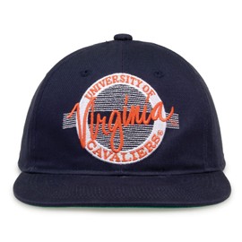 The Game One Size Fits Most Retro Circle Design Hat, Navy