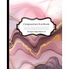 A pink and gold Marble Composition Notebook: College Ruled Composition