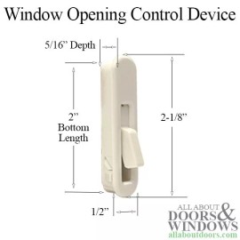 Amesbury Truth 12887 WOCD Window Opening Control Device - Tan