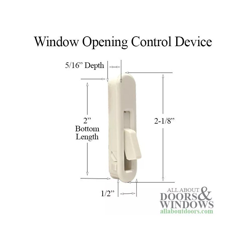 Amesbury Truth 12887 WOCD Window Opening Control Device - Tan
