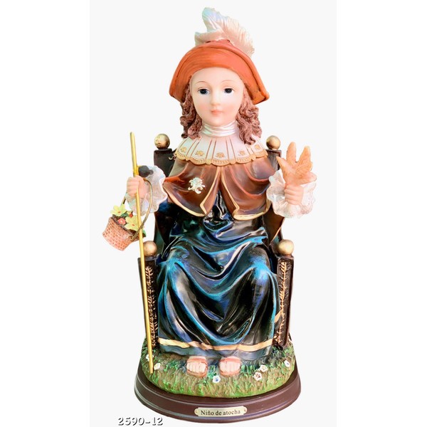 Santo Niño De Atocha/Holy Child of Atocha 12" Inch Tall