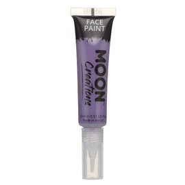Moon Creations Face & Body Paint with Brush Applicator - 15ml - Purple