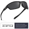Nitrogen Polarized Wrap Around Sport Sunglasses for Men Women UV400