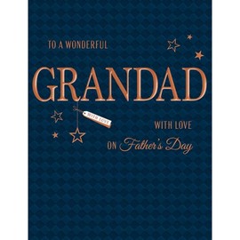 Avant Garde Studios Vatertagskarte To A Wonderful Grandad with Love, 20,3 x 15,2 cm