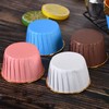100 Pack 3.5 Oz Foil Baking Cups with Dome Lids